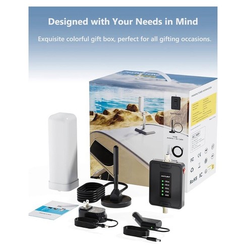 Anntlent AN-CPAL45 PLUS Cell Phone Signal Booster 10W Max AC100-240V, 50/60Hz. - Picture 7 of 17