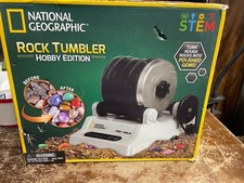 National Geographic Rock Tumbler Hobby Edition New Open Box