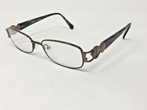 WITTNAUER “NASIRA” Eyeglasses Frame Womens 52-16-135 Brown/Marble J989
