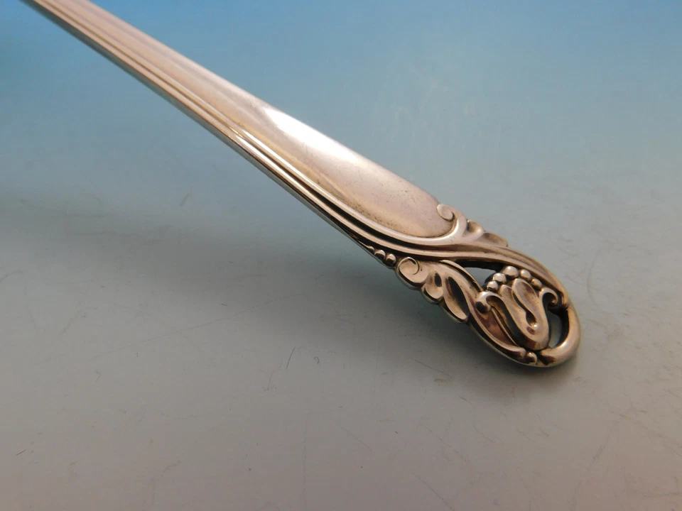 Juego de 8 cubiertos Spring Glory by International de plata esterlina servicio 52 piezas Foto 4 de 4