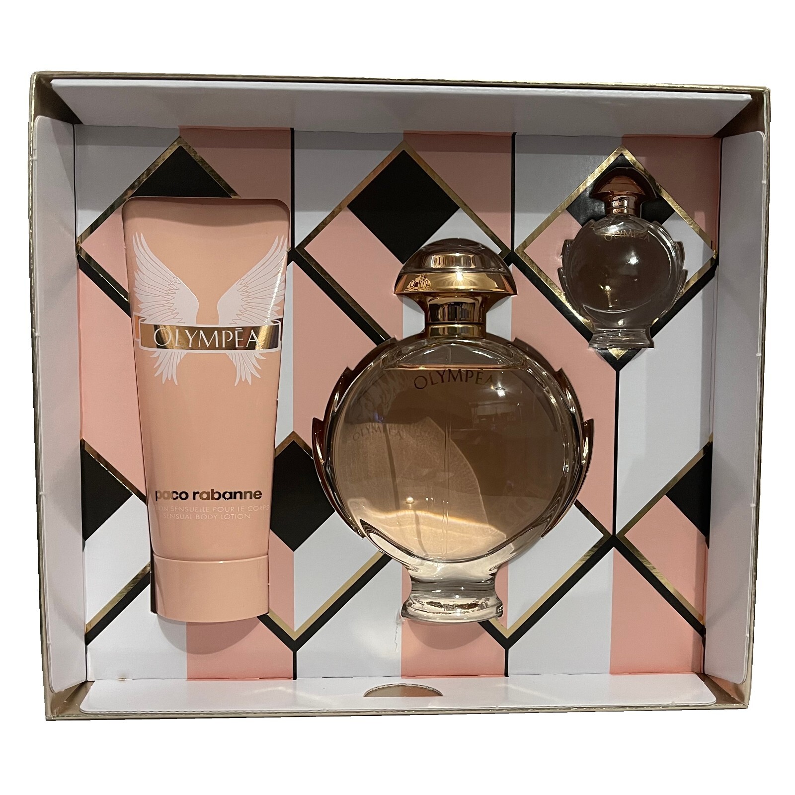 Paco Rabanne Olympea 50ml EDP + 75ml Body Lotion Gift Set