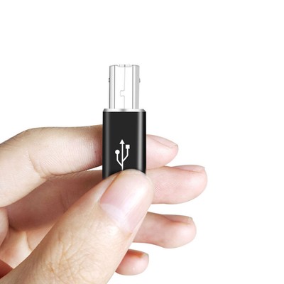 1X USB Type C Female to USB B Male Adapters for Scanner Printer Converter