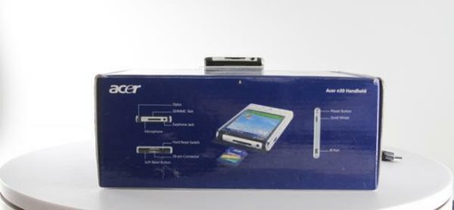 Boxed Acer N30 Bluetooth IRDA Handheld PDA Windows Mobile SE 2003 (CP.N300H.003) - Picture 4 of 4