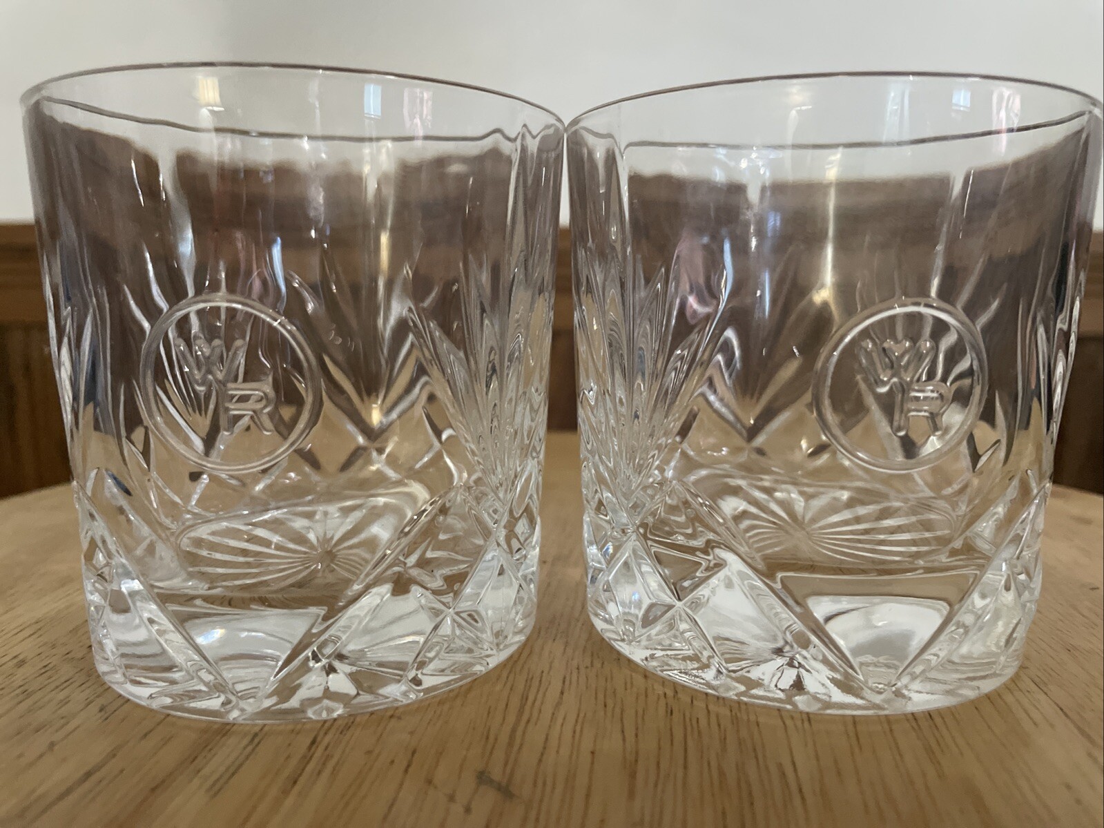 Glencairn WR Woodford Reserve Bourbon Whiskey Crystal Glass Lowball On the Rocks-image