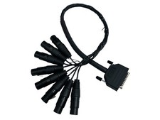 Mogami 2932 AES/EBU Digital DB25 Male to 8XLR Female Tascam Cable