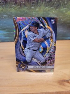 2024 Bowman’s Best Baseball Sal Frelick Rookie Wave Refractor #37 Brewers