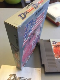 Double Dribble for Nintendo NES (Konami 1987) CIB Complete in Box