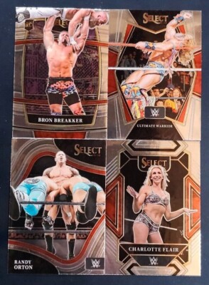 2022 Panini Select WWE Wrestling BASE Cards with Rookies You Pick - READ
