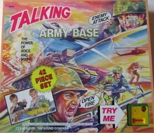 Vintage 1994 Antelope Toys, Very Rare, Talking Army Base, NIB.