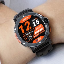 4G WIFI Smart Watch 4GB 64GB Touchscreen Men Phone Call Dual Camera Bluetooth