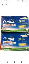 TWO 30ct Claritin 24 Hour Allergy Relief RediTabs Disintegrating Tablets 2025