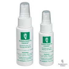 AUDIOLOGIST'S CHOICE® Hearing Aid & Earmold Cleaner (2 OZ & 4 OZ Spray)