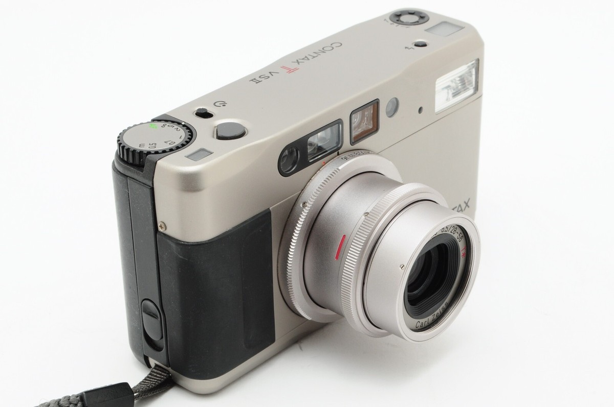 コンタックスT ｖｓ2 MINT w/ Case ] Contax TVS II D 35mm Point & Shoot Film