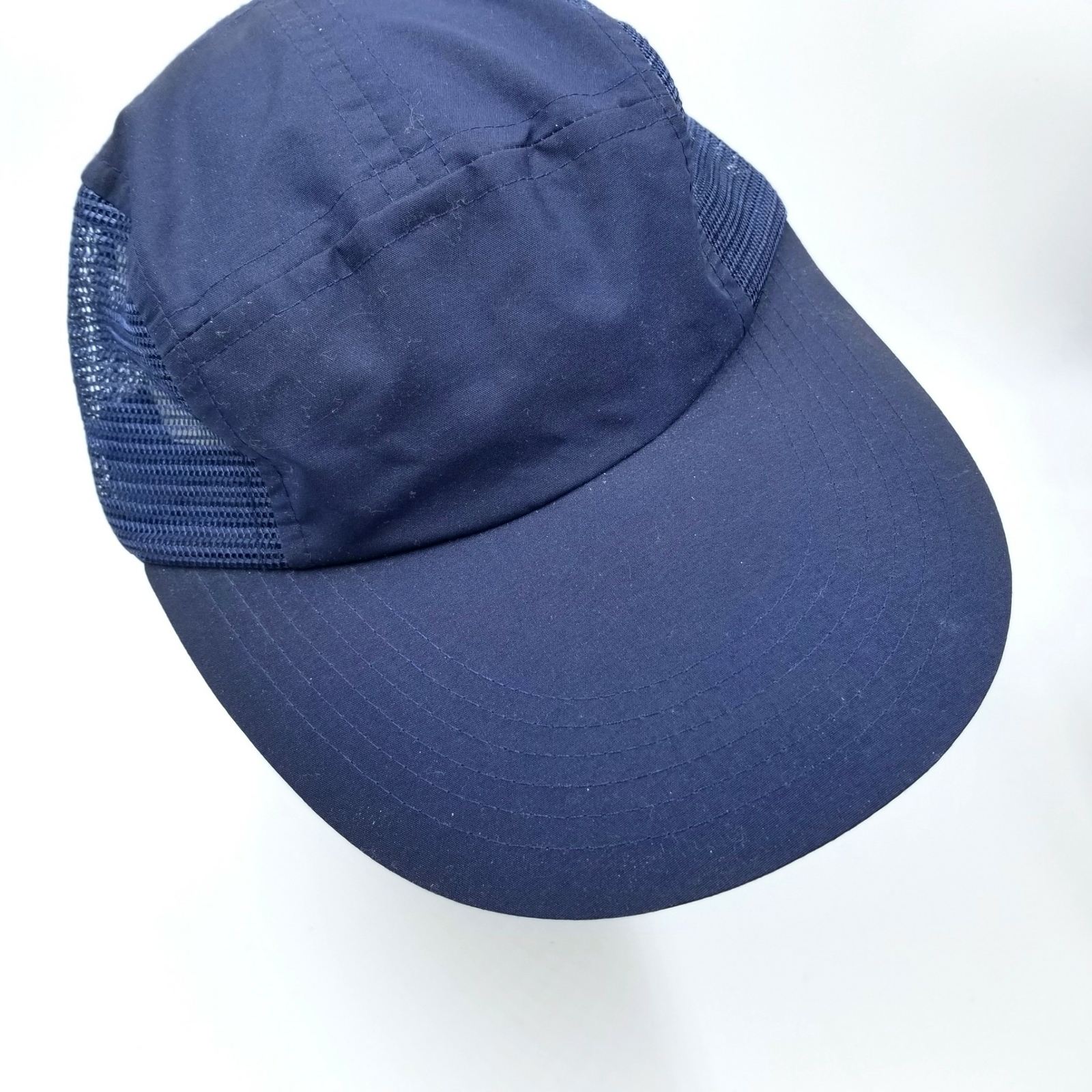 Vintage Wearguard Truckers Hat One Size Navy Blue Mesh Adjustable 4