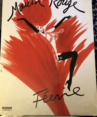 Bal du Moulin Rouge PARIS Feerie 1999 Programme FRANCAIS English PROGRAM