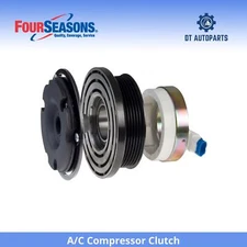 For 2001-2002 Chevrolet Silverado 3500 6.6L V8 A/C Compressor Clutch 4 Seasons