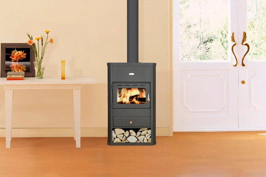 Poêle à bois Cheminée Chauffage au bois Prity S1 - 10.4 kw - Photo 2/3