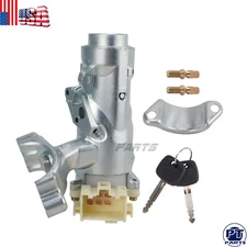Ignition Switch Assembly with 2 Keys With Bracket for 1998-2002 Toyota Corolla