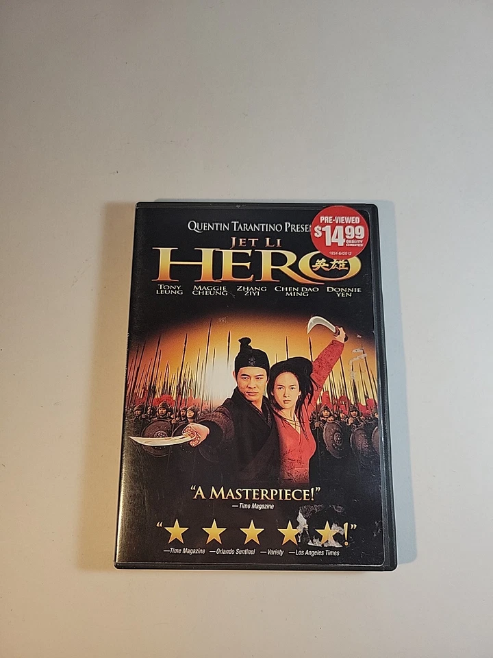 Hero (DVD, 2004) Starring Jet Li, Tony Leung, Maggie Cheung, Zhang Ziyi - Image 2 of 4