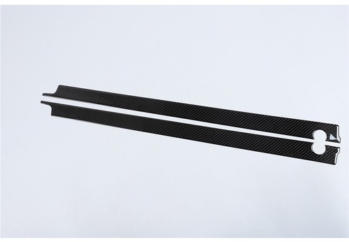 4× Carbon Fiber Interior Window Panel Strips Cover for Dodge Ram 1500 2018-2022 - Picture 7 of 9