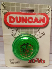 New Old Stock 1994 Duncan Imperial USA Made Worlds 1 GREEN YO-YO 3269NP