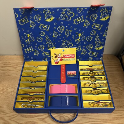 Brand New Fisher Price Glasses Frames And Case 16 PCs Total