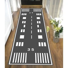 Numbers Runway Rug, Runway Runner Rug, Track Runner Rug, Aircraft Runner Rug