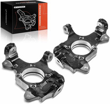 Front Steering Knuckle Pair 2PCS for Chevy Silverado GMC Sierra Yukon Hummer H2