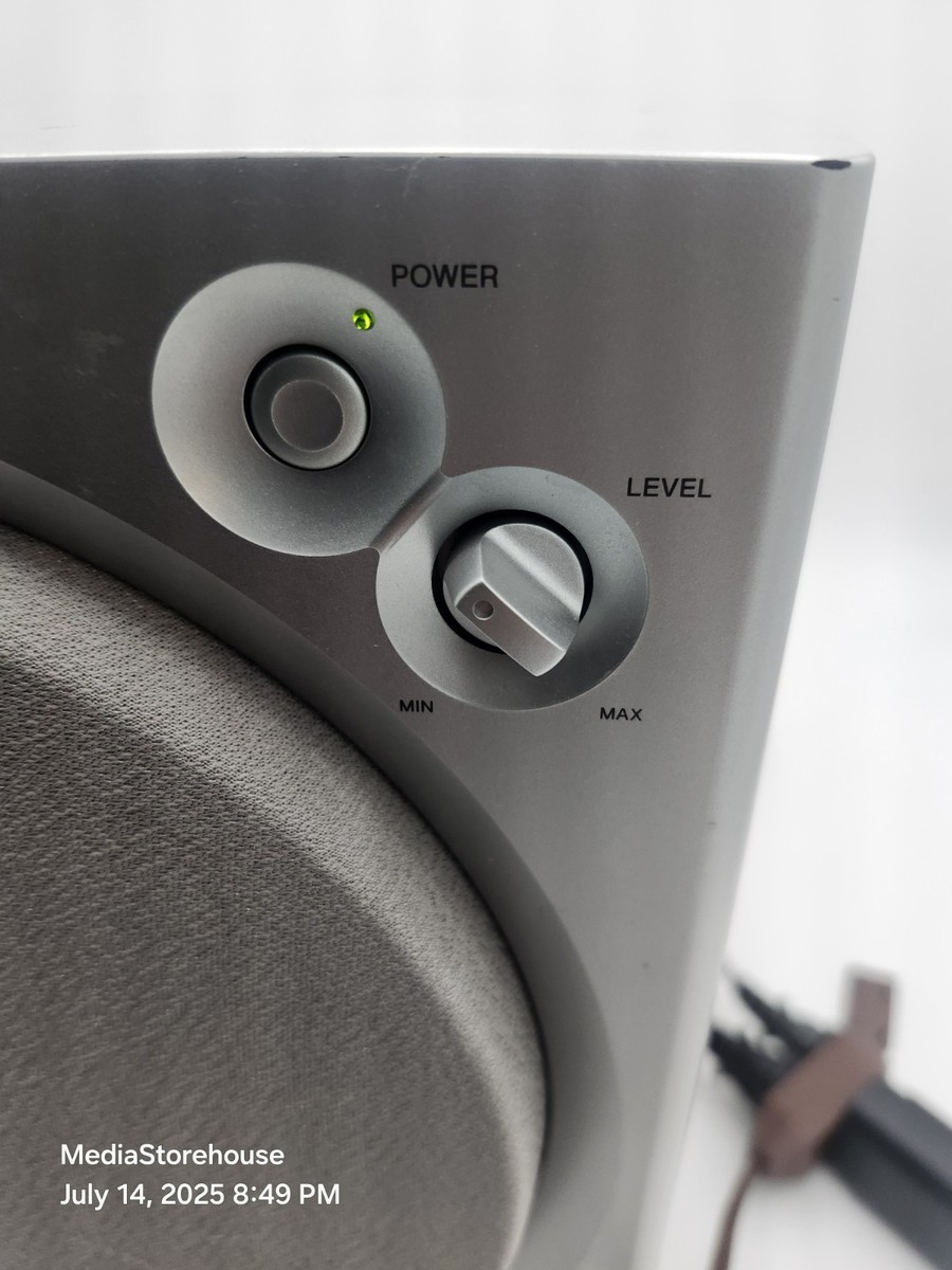 Sony Sa-wmsp85 100w Active Powered Subwoofer Silver for sale