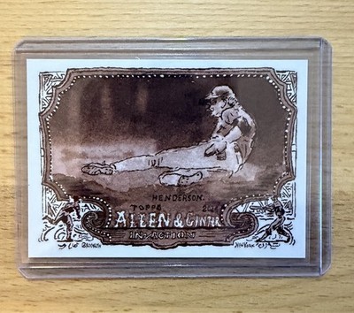 2025 Topps Shoebox Treasures Gunnar Henderson #36 Sepia Parallel 43/50 Orioles