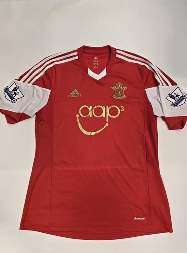 Southampton FC 2012-2013 Home Shirt Adidas Large ClimaCool Charity