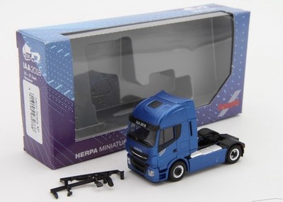 Herpa Iveco Stralis XP Zugmaschine blaumetallic  IAA 2018'' 932738