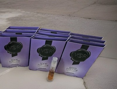 9 X Viktor and Rolf Good Fortune Eau de Parfum Sample Spray 0.04oz 1.2mL