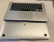 Apple MacBook Air 13.3" A1466 2015 Palmrest w/ Trackpad and bottom cover- Parts