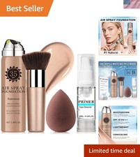 Full Coverage Airbrush Foundation Spray for Flawless, Hydrated Skin - 1 Count