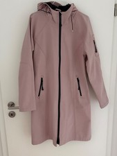 Jacke Softshellmantel Mantel rosa Raglanärmel Gr.40 Ilse Jacobsen