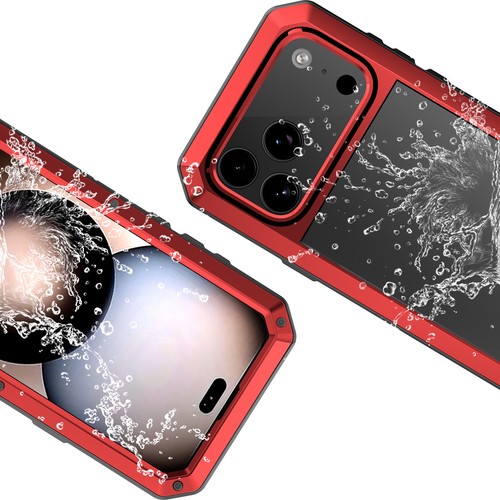 Coque métal résistante Gorilla antichoc pour iPhone 17 Pro Max 16 15 14 13 12 SE - Photo 37 sur 51