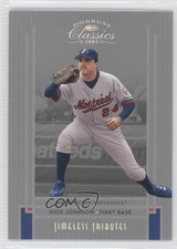 2005 Donruss Classics Silver Timeless Tributes 51/100 Nick Johnson #87 0a1
