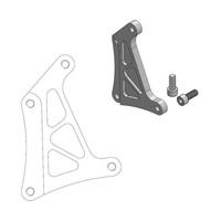 Moto-Master Bremssattel-Adapter (FüR: Honda CR-F 150 RB (19/16 Zoll) KE03 )