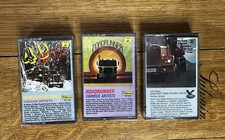 TRUCKER CASSETTES Lot of 3 Cassette Tapes Various Artists FACTORY SEALED