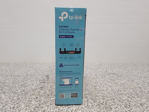TP-LINK Dual Band Wi-Fi 6 WLAN Router Adapter AX1800 - Bild 3 von 5