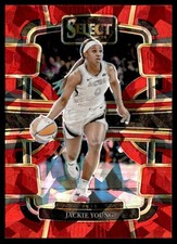 2024-25 Select WNBA Red Ice Prizms Jackie Young Las Vegas Aces #38