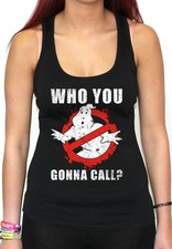 Who you gonna call? Ghostbusters Aykroyd Murray Fun Slimer Ghostbusters Tank Top