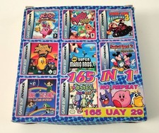 Nintendo gameboy advance 165 in 1 Kirby bubble bobble Parasol stars