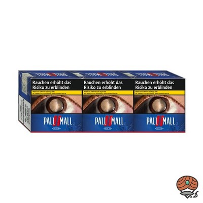 Pall Mall Red / Rot Zigaretten Hercules Box 3x 60 Stück = 1 Stange