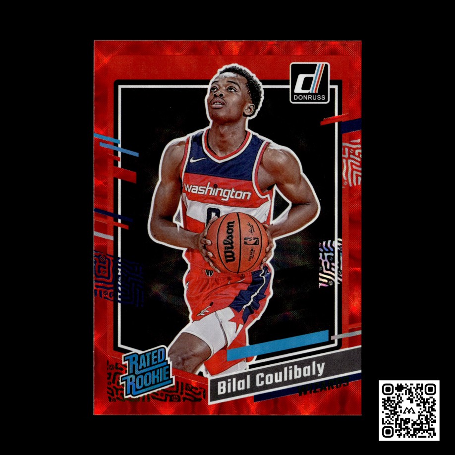 2023-24 Donruss #225 Bilal Coulibaly Red