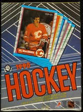 1989/90 O-Pee-Chee Hockey Wax Box (Tape Intact)