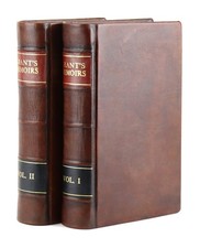 Ulysses S Grant / Personal Memoirs (2 Vols) / First Edition / Webster 1885/1886