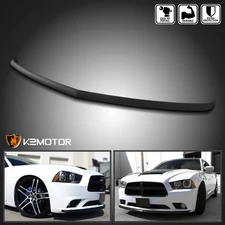 Fits 2011-2014 Dodge Charger Lower Front Bumper Lip Spoiler Splitter Body Kit