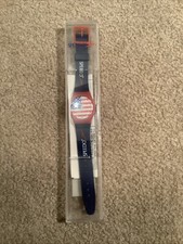Reloj Speedo Natación Vintage ESTADOS UNIDOS BANDERA EE. UU. Resistente al Agua BATERÍA NUEVA